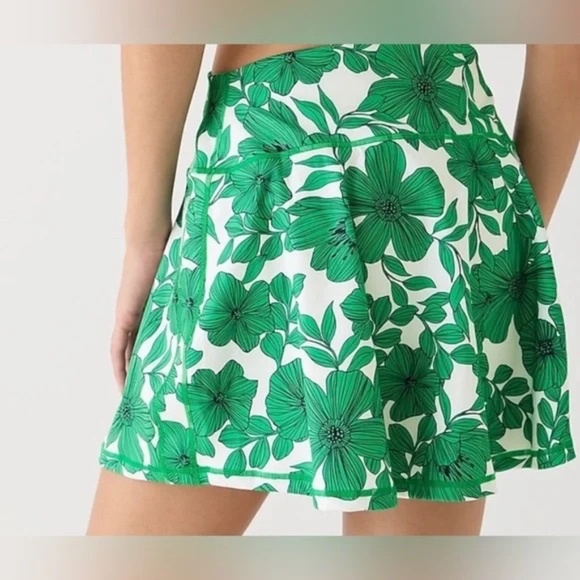NWT J.Crew CloudStretch flared sports skirt in floral - Picture 3 of 3
